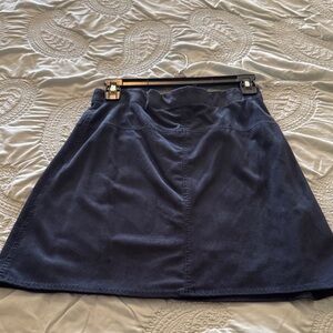 Max Studio Dark Blue Mini Skirt